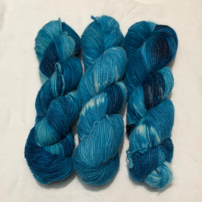 Aurora Borealis  - Naturally Dyed Alpaca blend DK