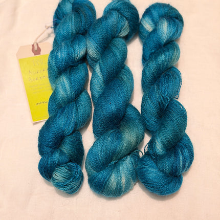 Aurora Borealis  - Naturally Dyed British Corriedale & Mohair blend 4PLY