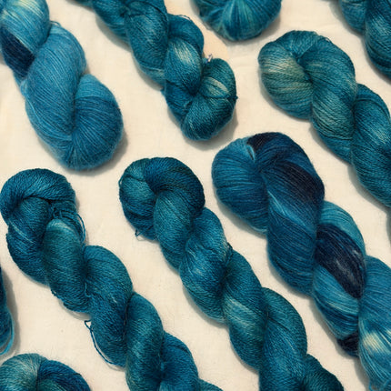 Aurora Borealis  - Naturally Dyed Alpaca blend DK